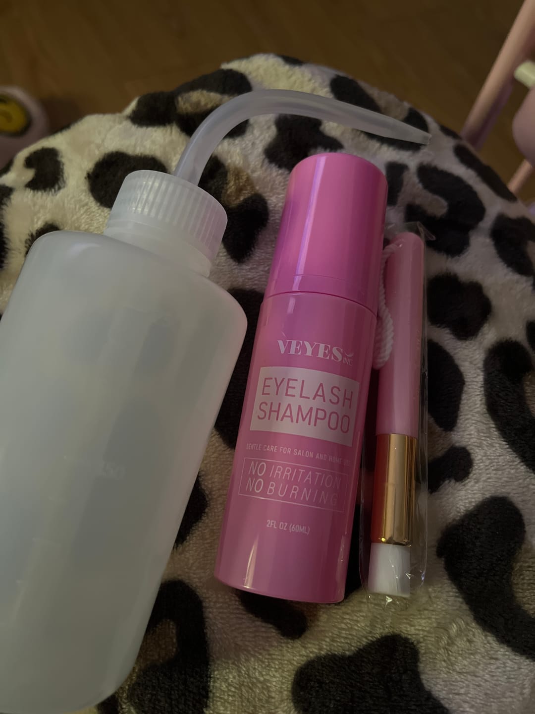 Customer photo review of Lash Aftercare Kit