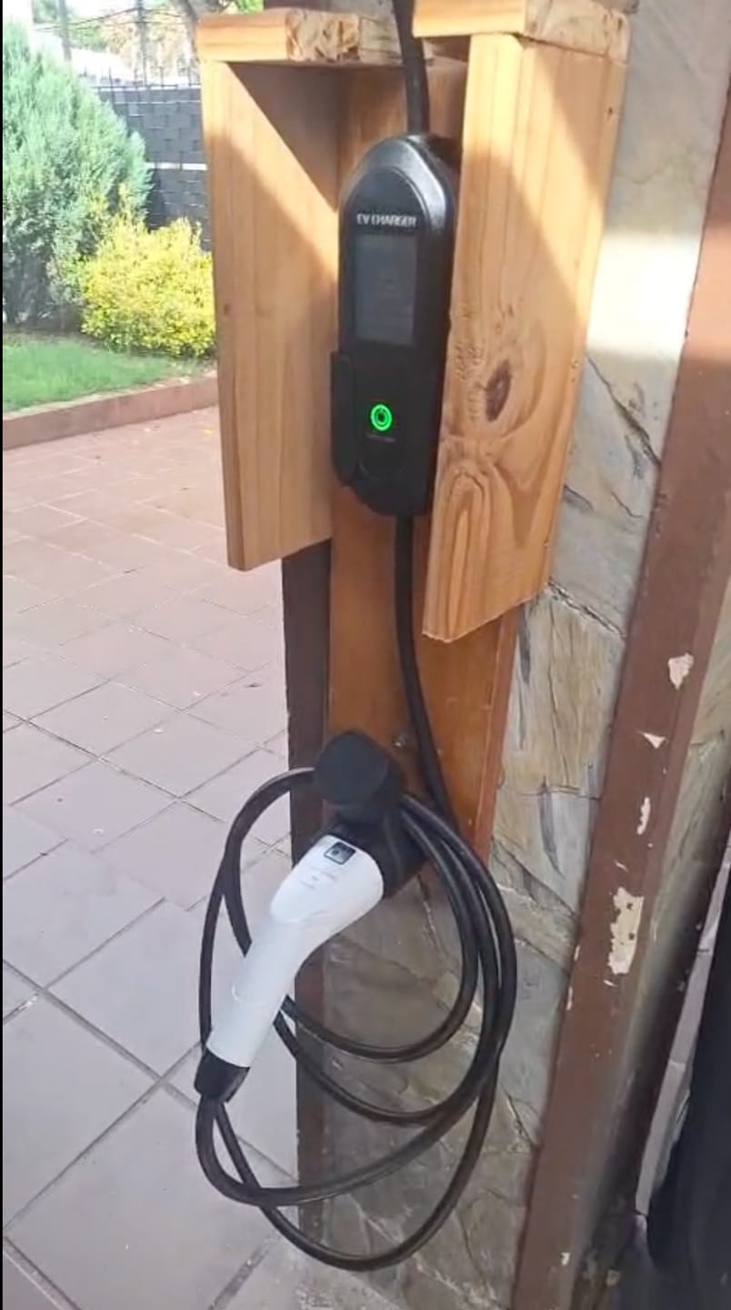 Customer photo review of Cargador Para Vehículo Eléctricos 7kw Tipo 2 Wallbox
