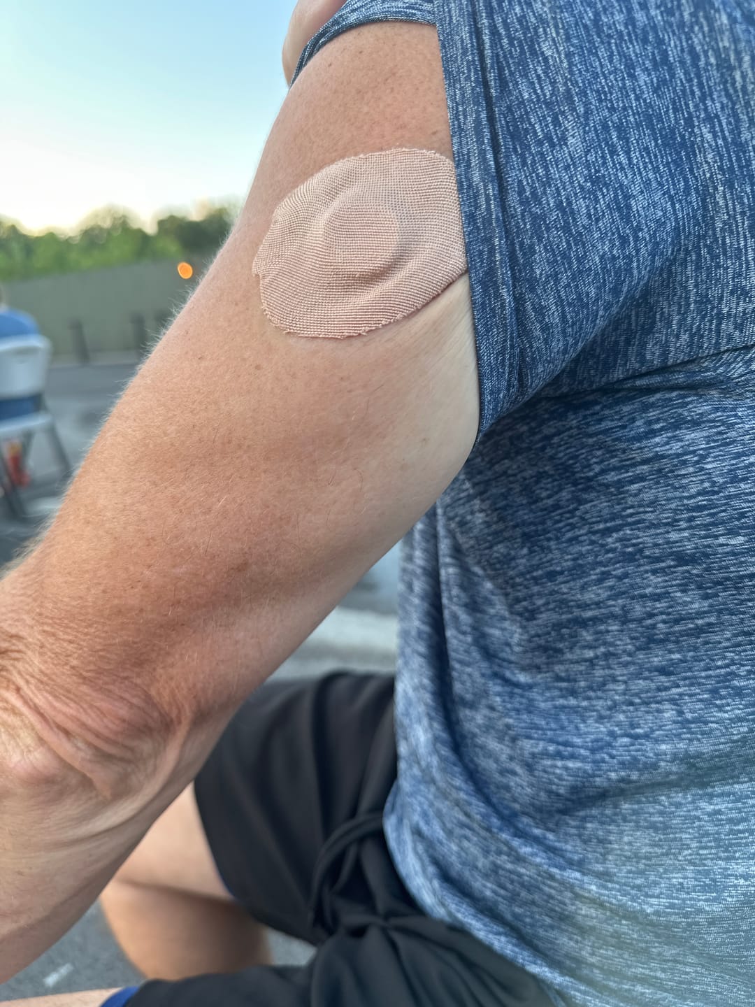 Customer photo review of Skin Grip Original - Libre 3 Adhesive Patches