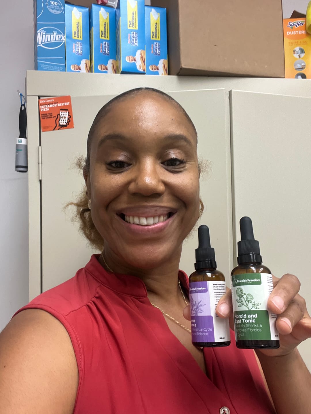 Customer photo review of Fibroids Freedom For Her