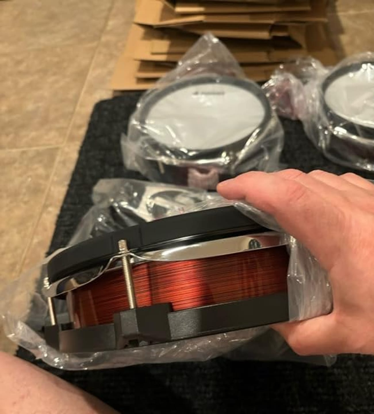 Customer photo review of Donner DED-200Max Batteries Electroniques