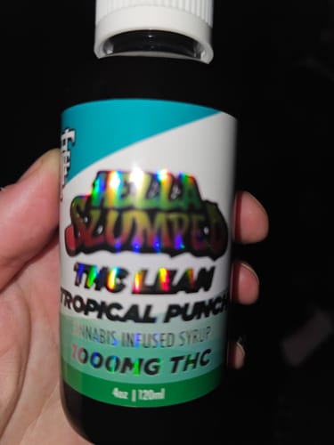 Customer photo review of THC Syrup - Tropical Punch