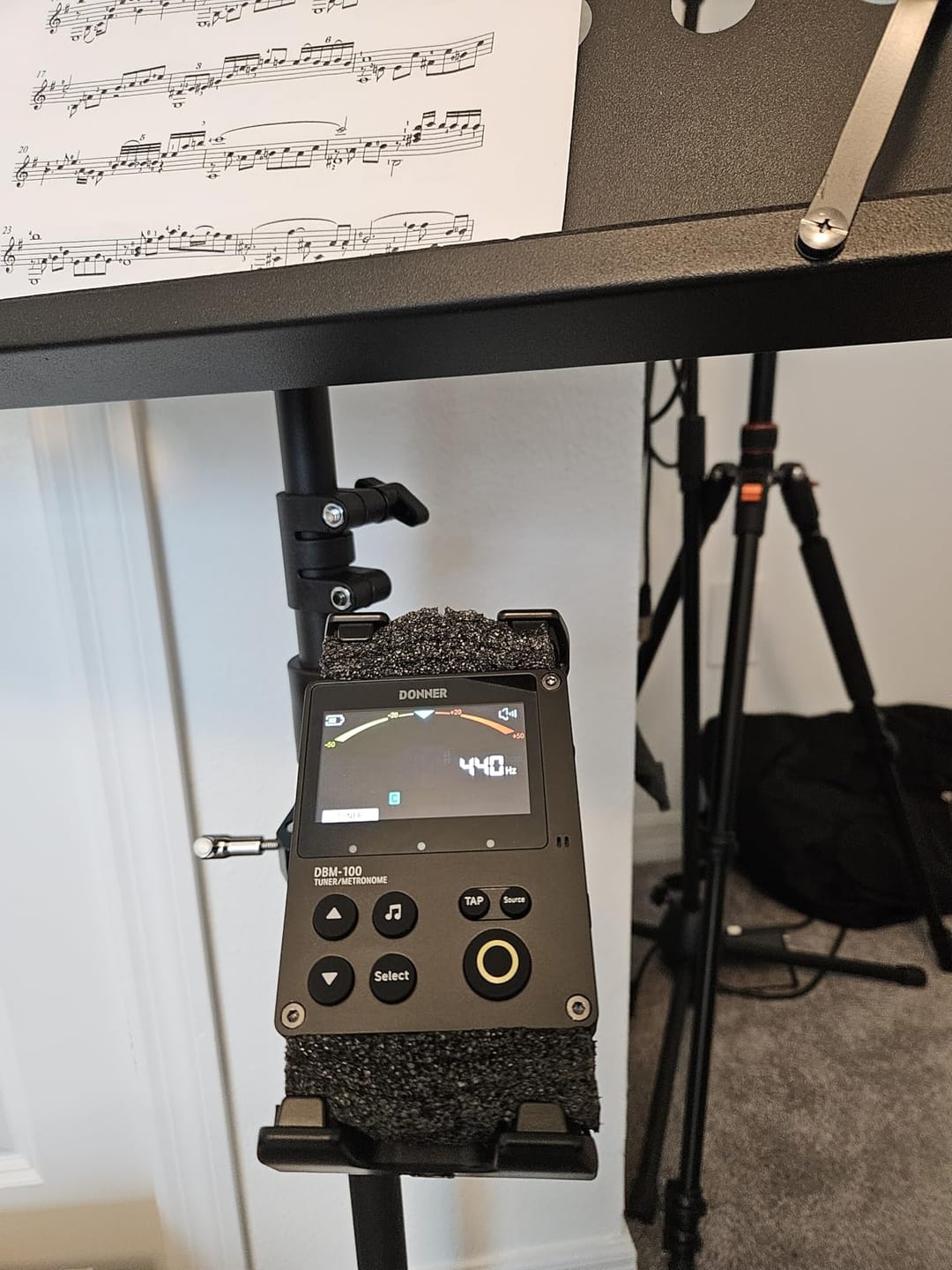 Customer photo review of Métronome Donner DBM-100