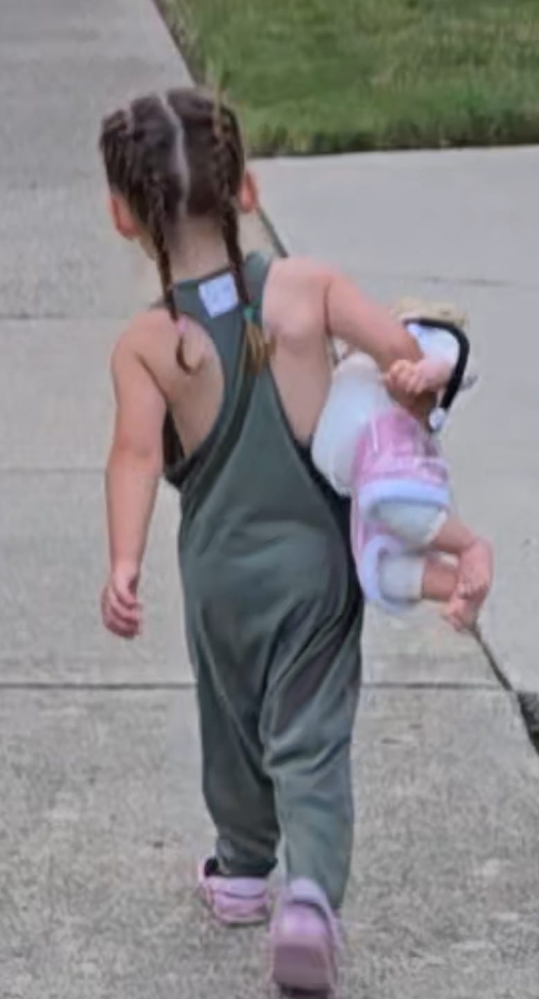Customer photo review of Romper Olive