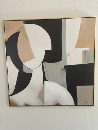 Customer review photo for Contemporary Minimalist Art #MA055