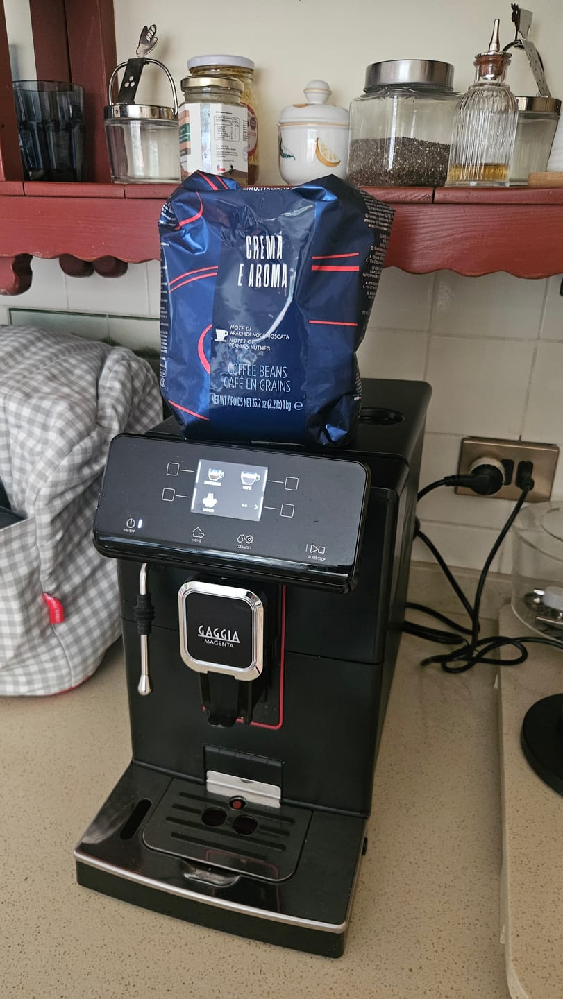 Customer photo review of Lavazza Crema e Aroma 1 kg Grano Entero