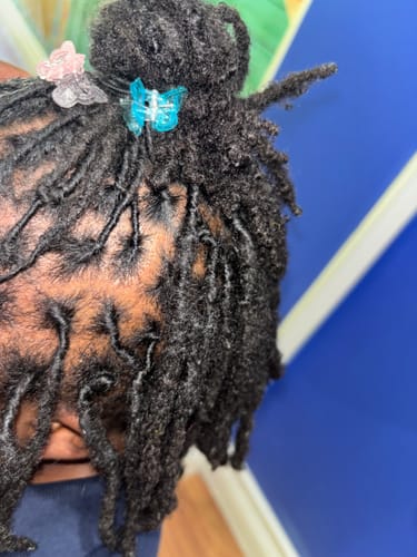Customer photo review of Loc-N-Grip™ Braid, Twist, & Loc Gel