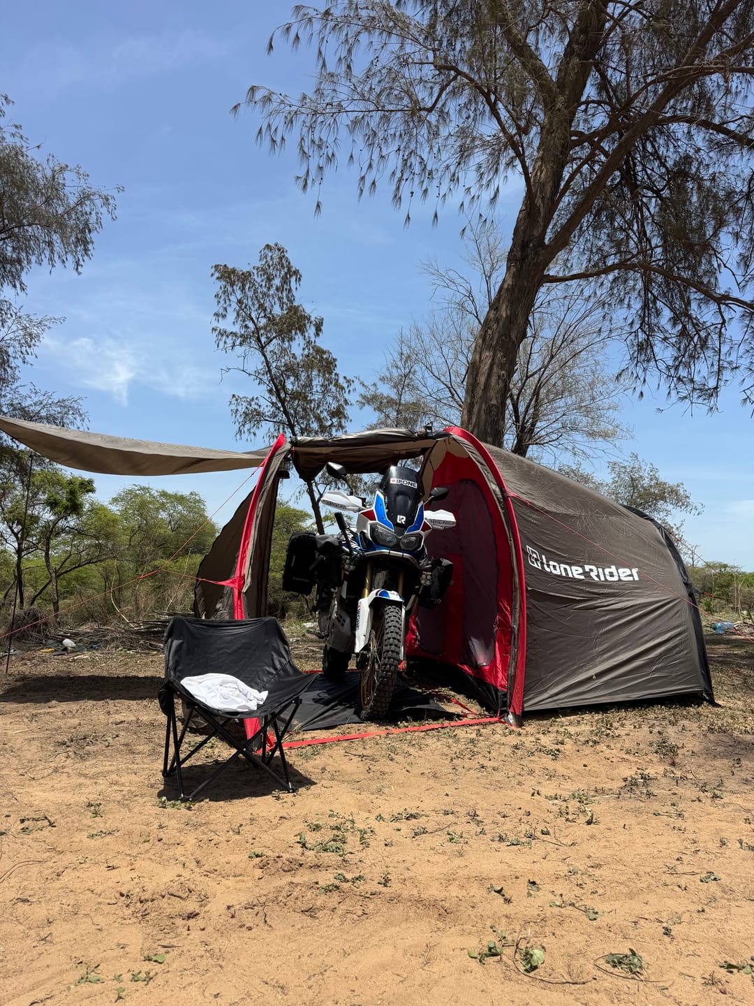 Customer photo review of MotoTent Awning Kit