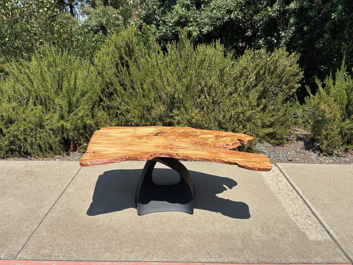 Customer photo review of Coffee Table Base 121B Tulipe 16H Metal Elegant Furniture