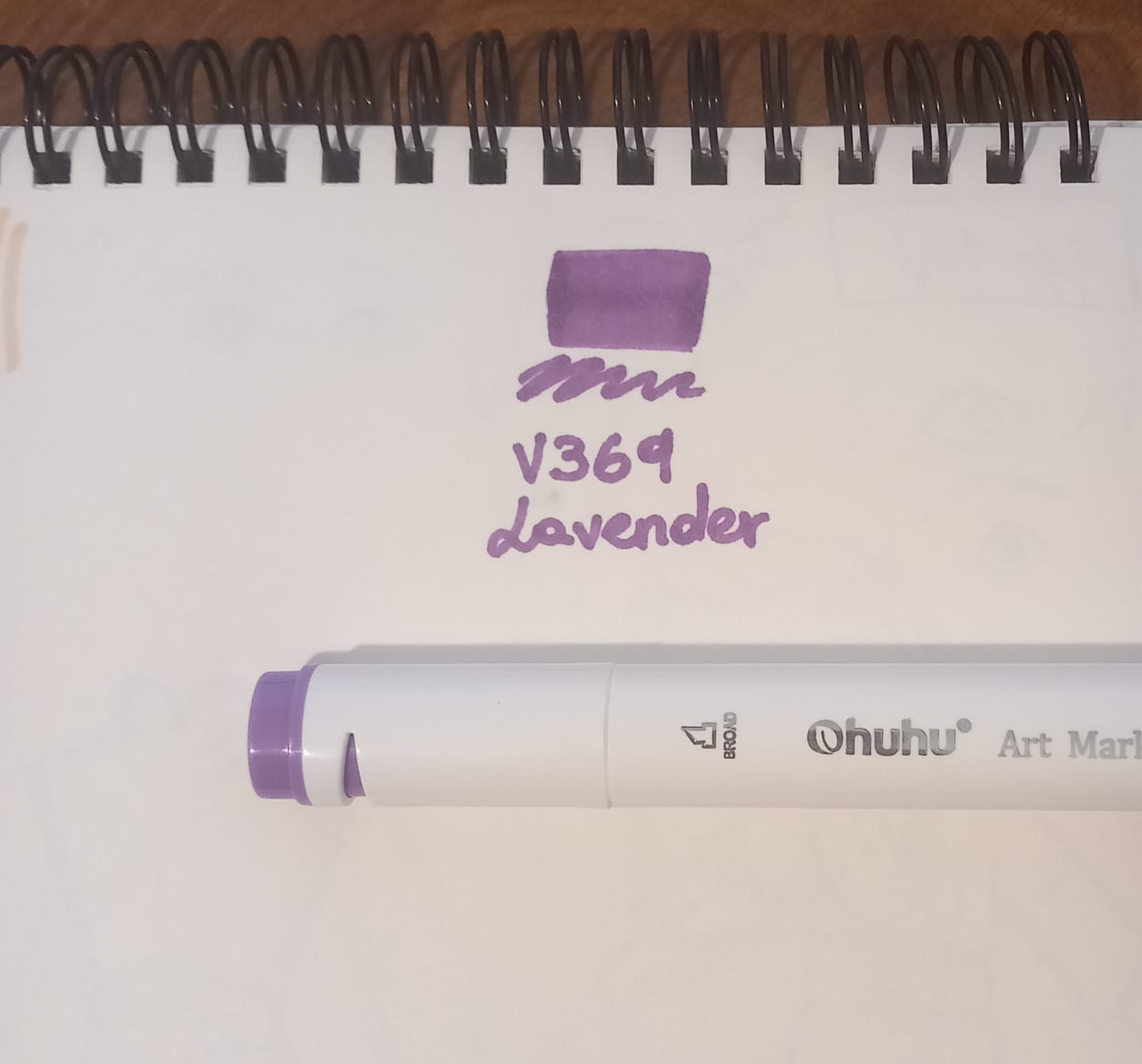 Customer photo review of Ohuhu Oahu V369 / V010 Individual Marker, Fine & Chisel
