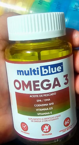 Customer photo review of Multiblue Omega 3 60 Cap