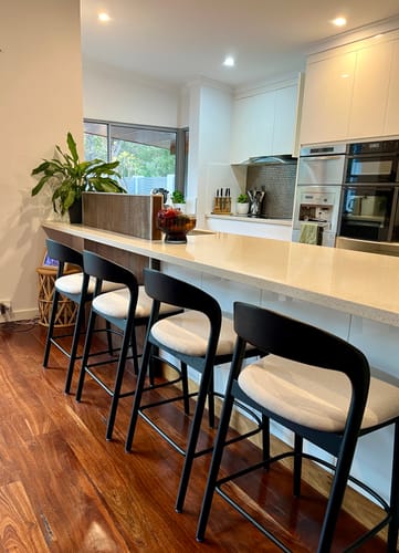 Customer photo review of Ellery 67cm Kitchen Bar Stool "Create Your Own"
