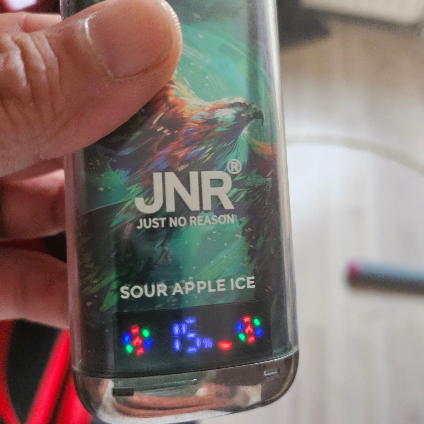 Customer photo review of JNR Falcon X 18000 Puffs Disposable Vape