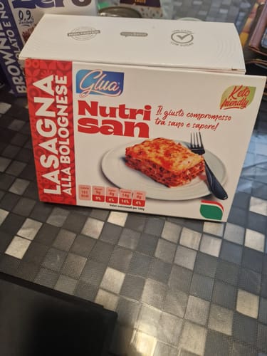 Customer photo review of Lasagna proteica alla bolognese Pronte