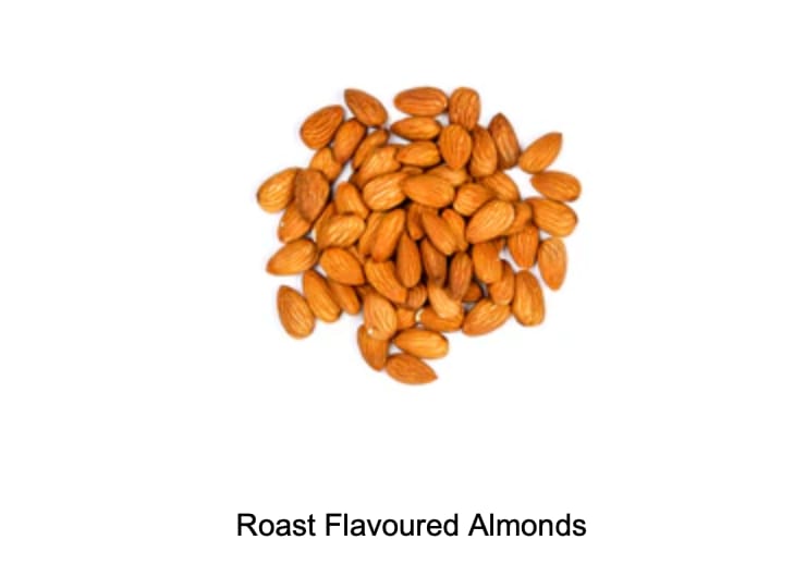 Customer photo review of Roast Flavoured Almonds