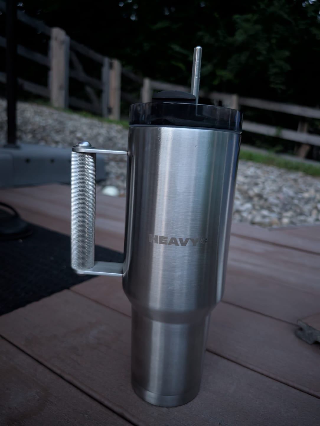 Customer photo review of 3lb HEAVY* Tumbler | 40oz. Weighted Tumbler