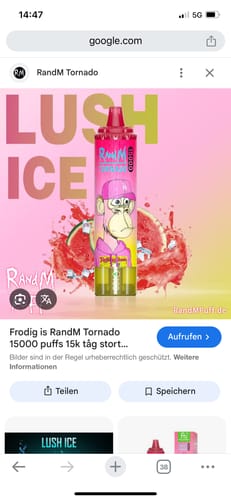 Customer photo review of RANDM TORNADO 15000