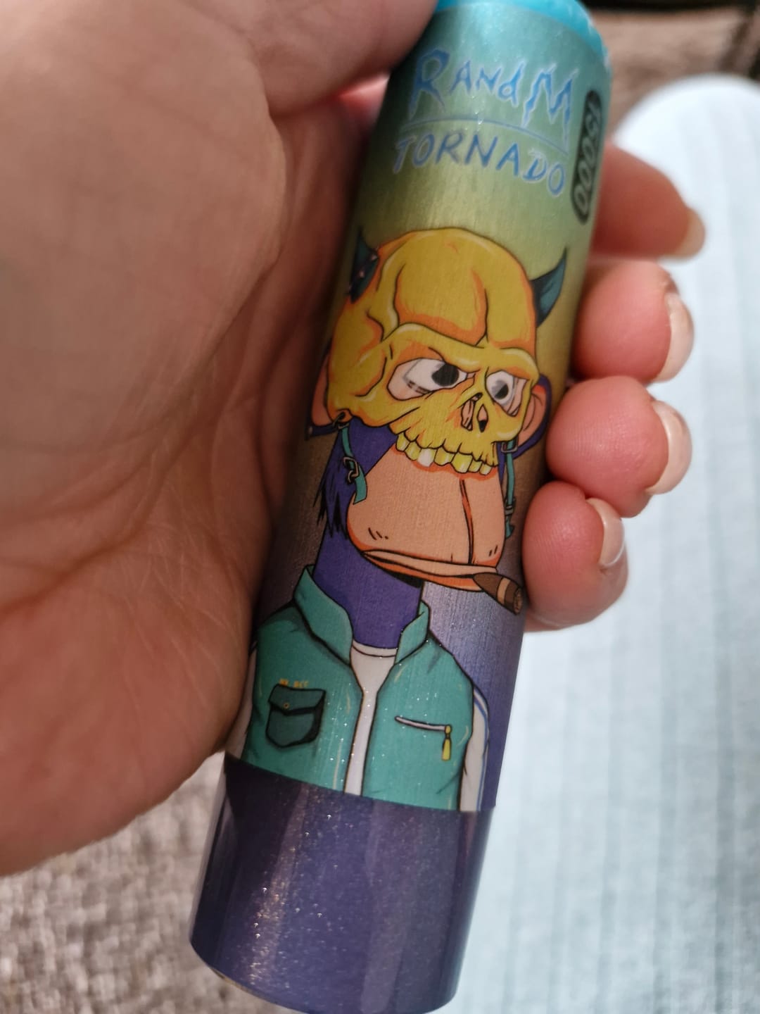Customer photo review of RandM Tornado 15000 Disposable Vape