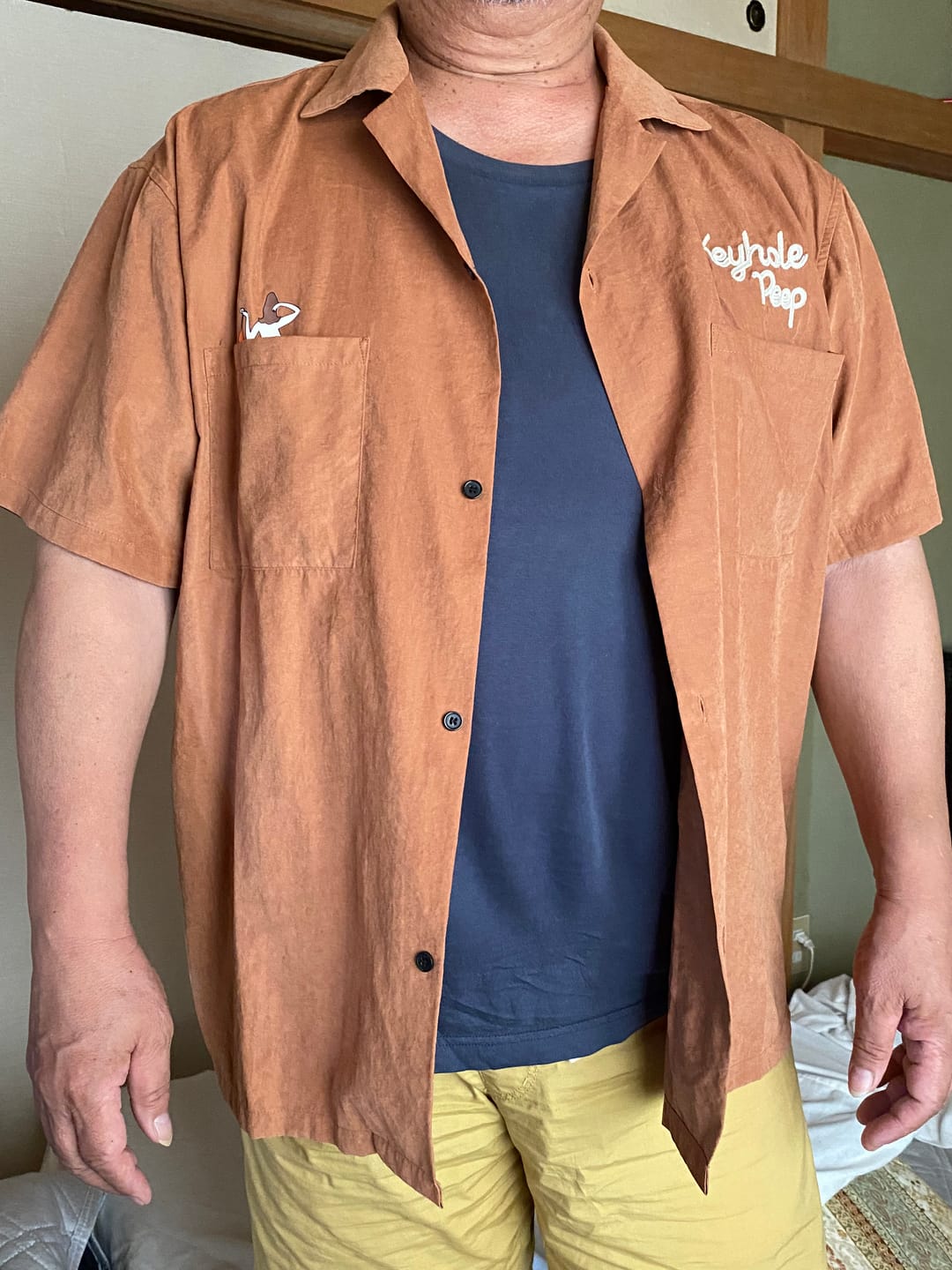 Customer photo review of ピーチスキンシャツ　新色追加！