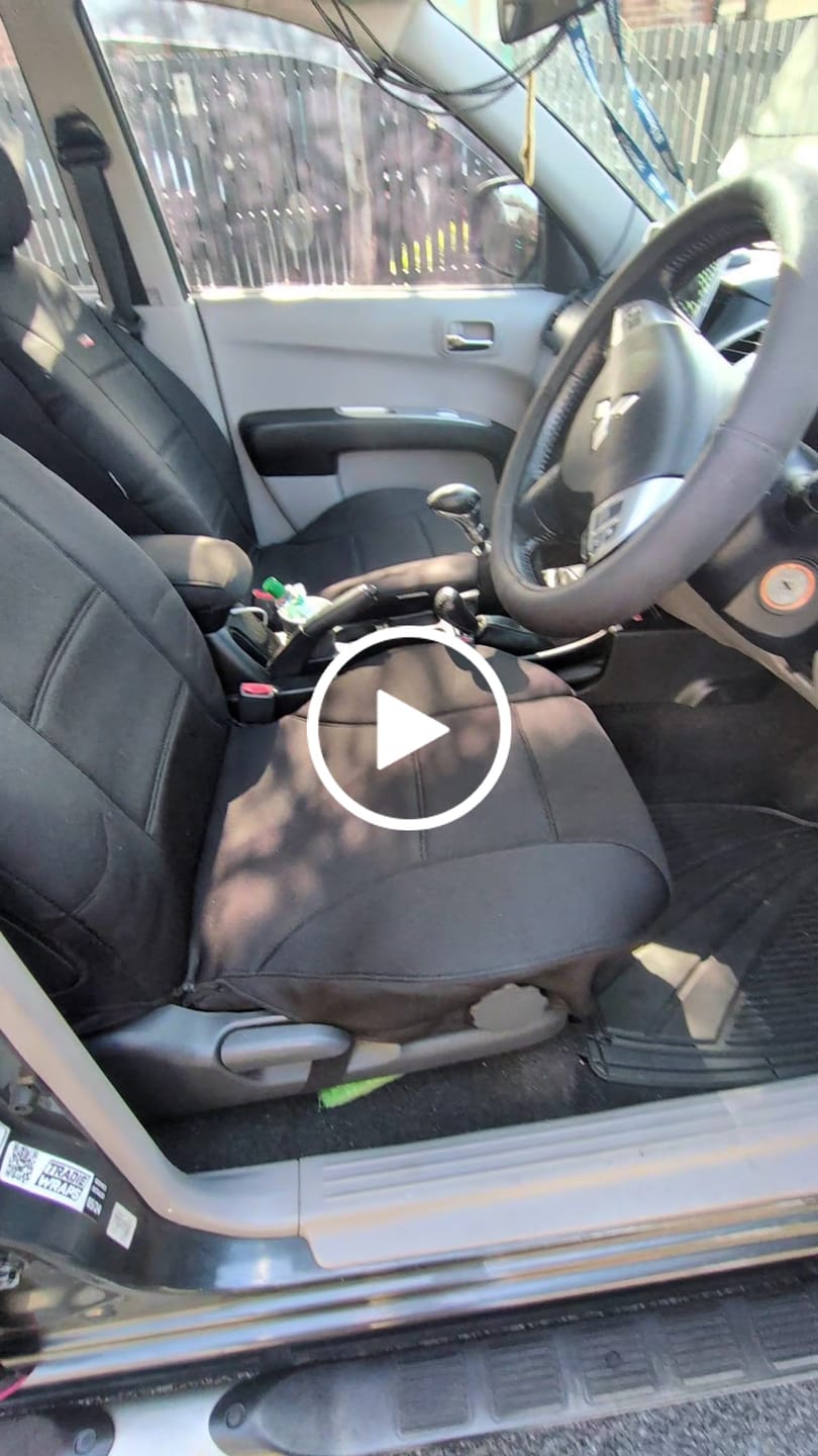 Customer video review of Sharkskin Plus Front Seat Covers For Toyota Prado (Nov/2009-2021)