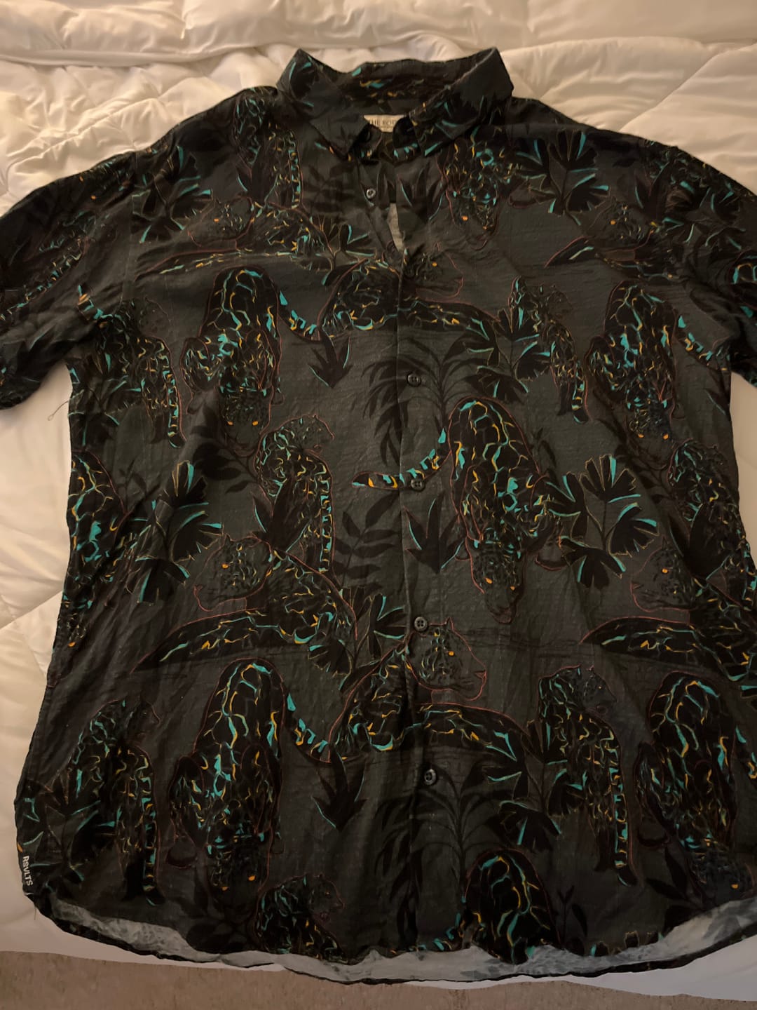 Customer photo review of Jag Noir – Bamboo Short Sleeve Shirt