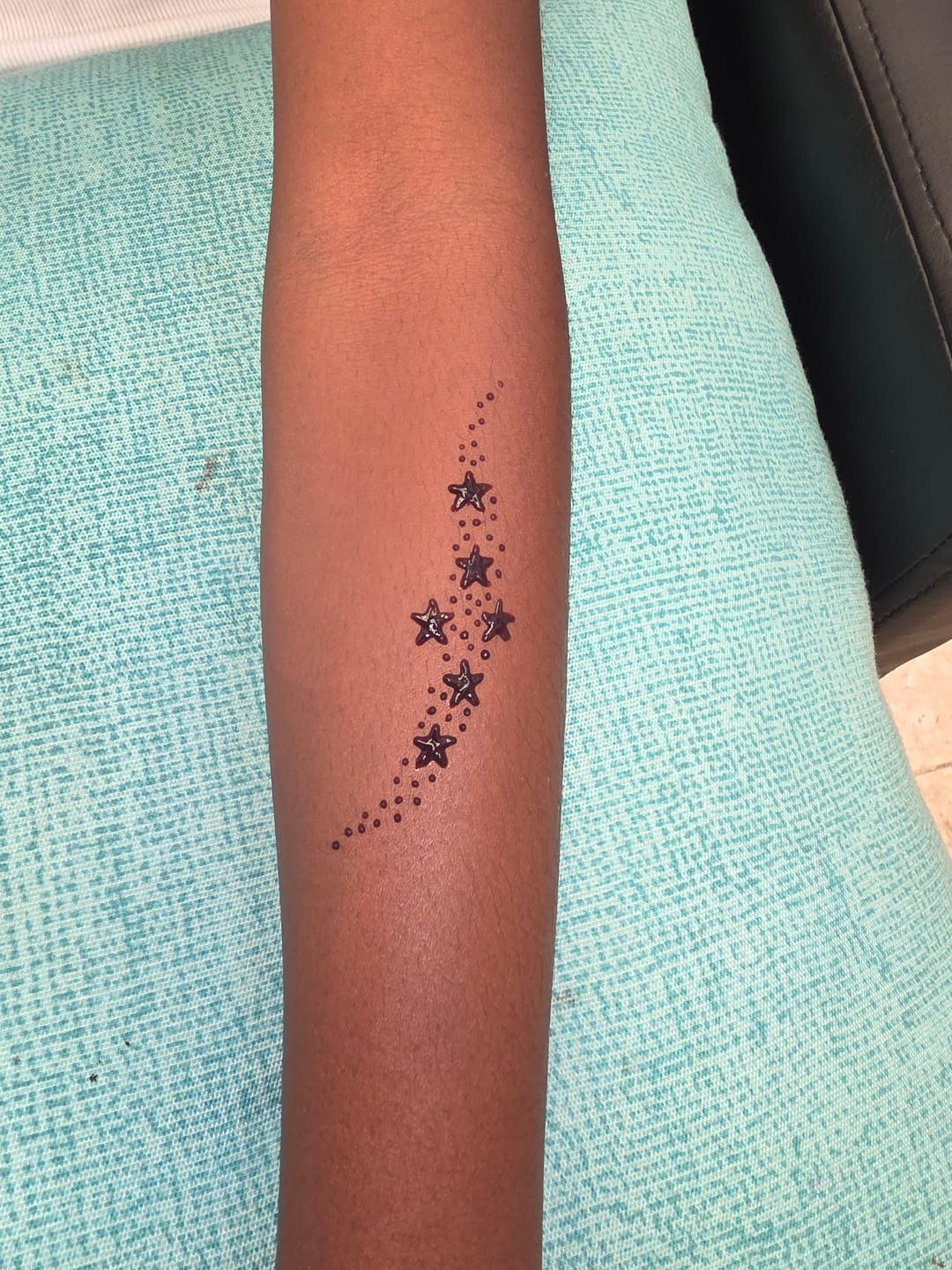 Customer photo review of 8 Ounce Bottle of Fresh Jagua tattoo Gel