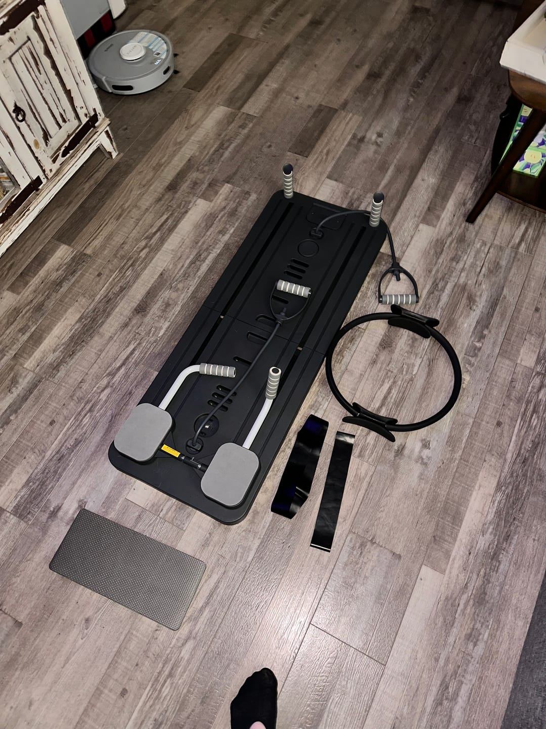 Customer photo review of Pilates Reformer Set