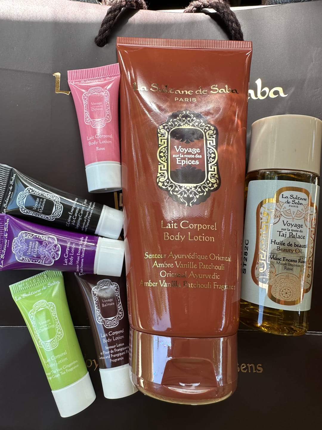 Customer photo review of Body Lotion - Ayurvedic Treatment - Amber Vanilla Patchouli Journey To The Spices Route