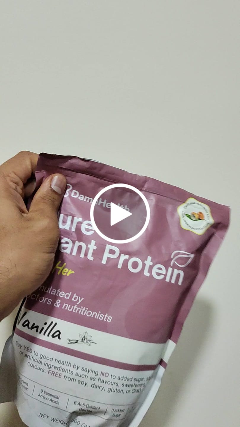 Customer video review of Plant Protein l All Natural Protein for Women