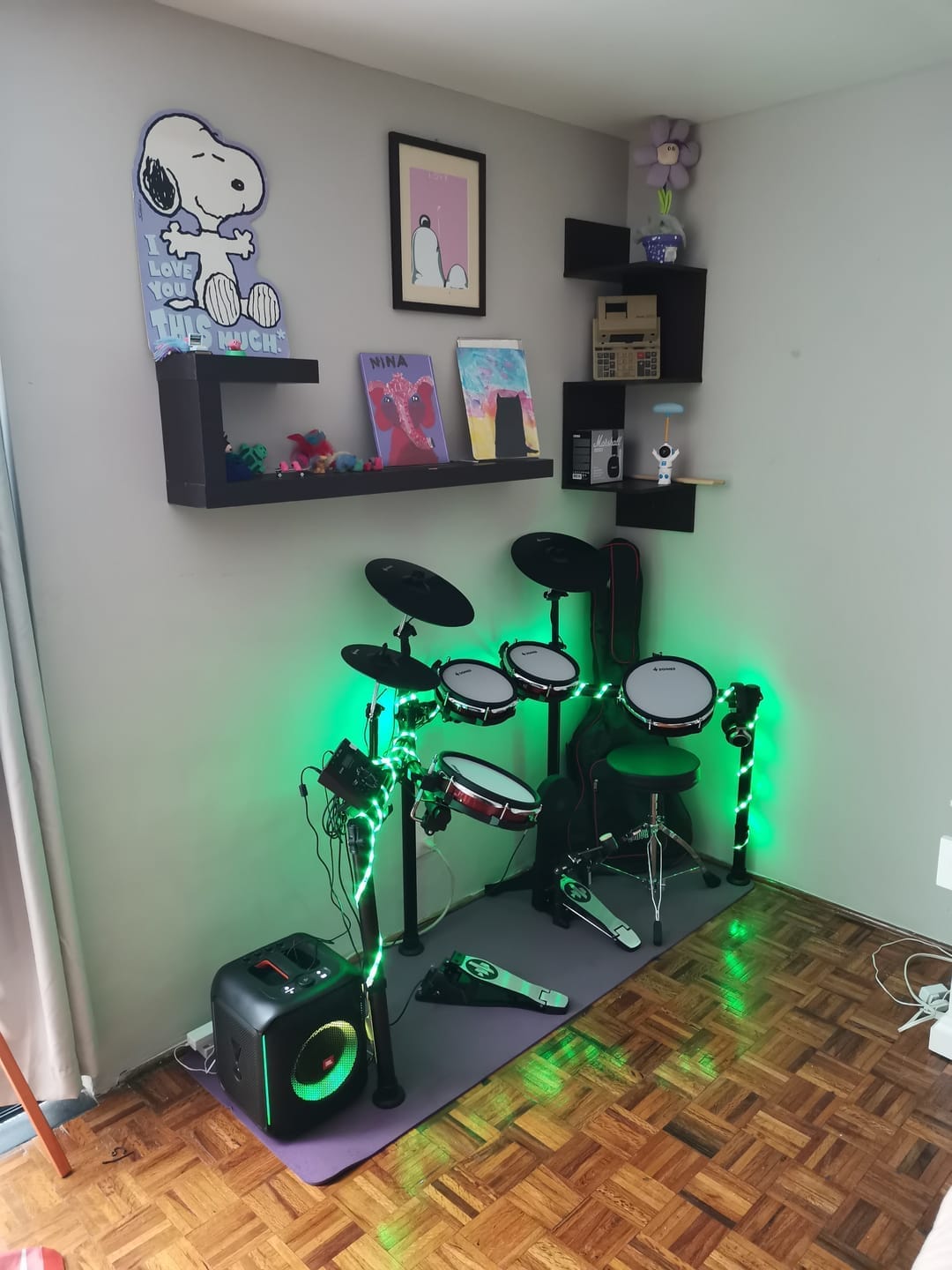 Customer photo review of Donner DED-200Max Batteries Electroniques
