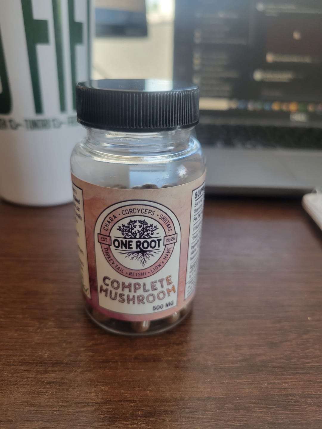 Customer photo review of Complete Mushroom Blend Capsules: 60ct