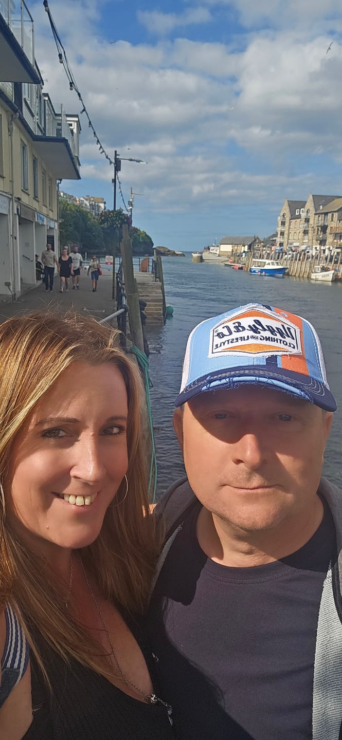 Customer photo review of Retro Blue & Orange Diamond Cap