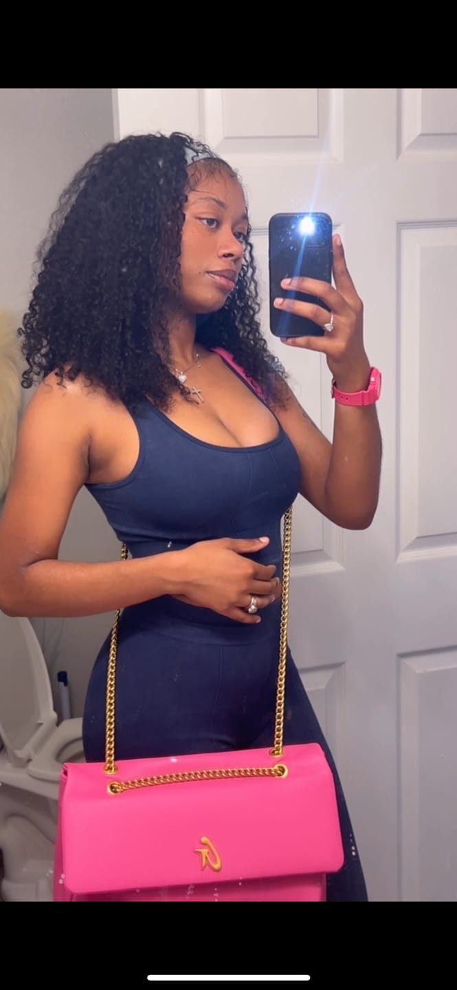 Customer photo review of Fiji Curl half wig
