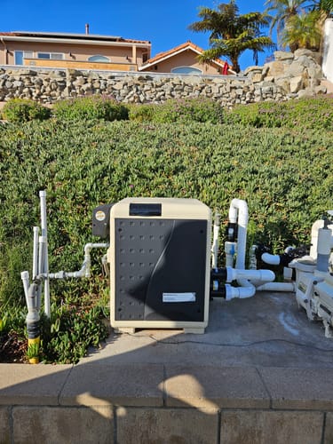 Customer photo review of Mastertemp Pool Heater Natural 250k Btu - EC-460732