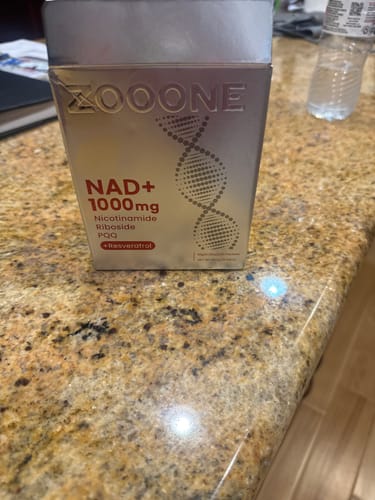 Customer photo review of NAD+ Berry Flavor Drink Mix