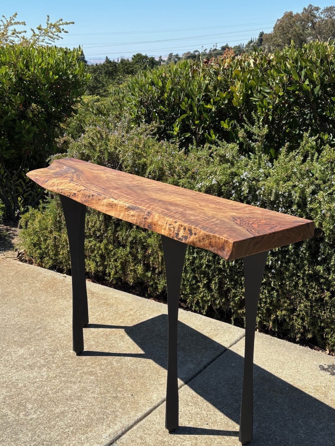 Customer photo review of Desk Legs 501 Snello 28H Metal Handmade Modern Table Legs