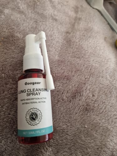 Customer photo review of Medivita Lungenklar Spray