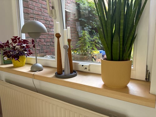 Customer photo review of Aufsatzfensterbank Esche