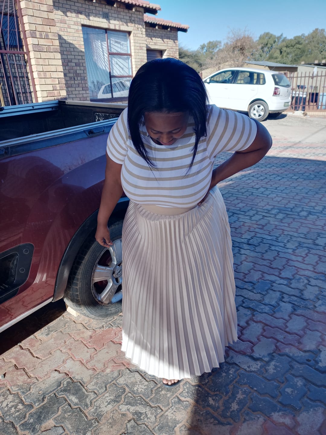 Customer photo review of KAMO - Brazilian 13x4 Lace Front Wig