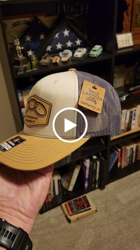 Customer video review of Premium Custom Leather Patch Hats (Wholesale)