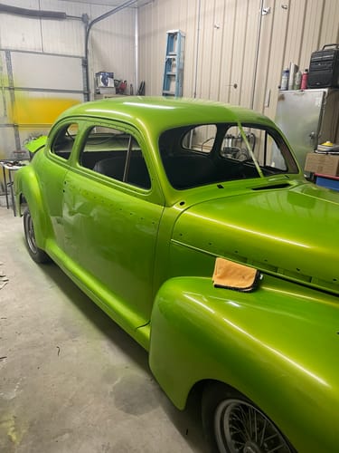 Customer photo review of Lime Zest Paint Basecoat