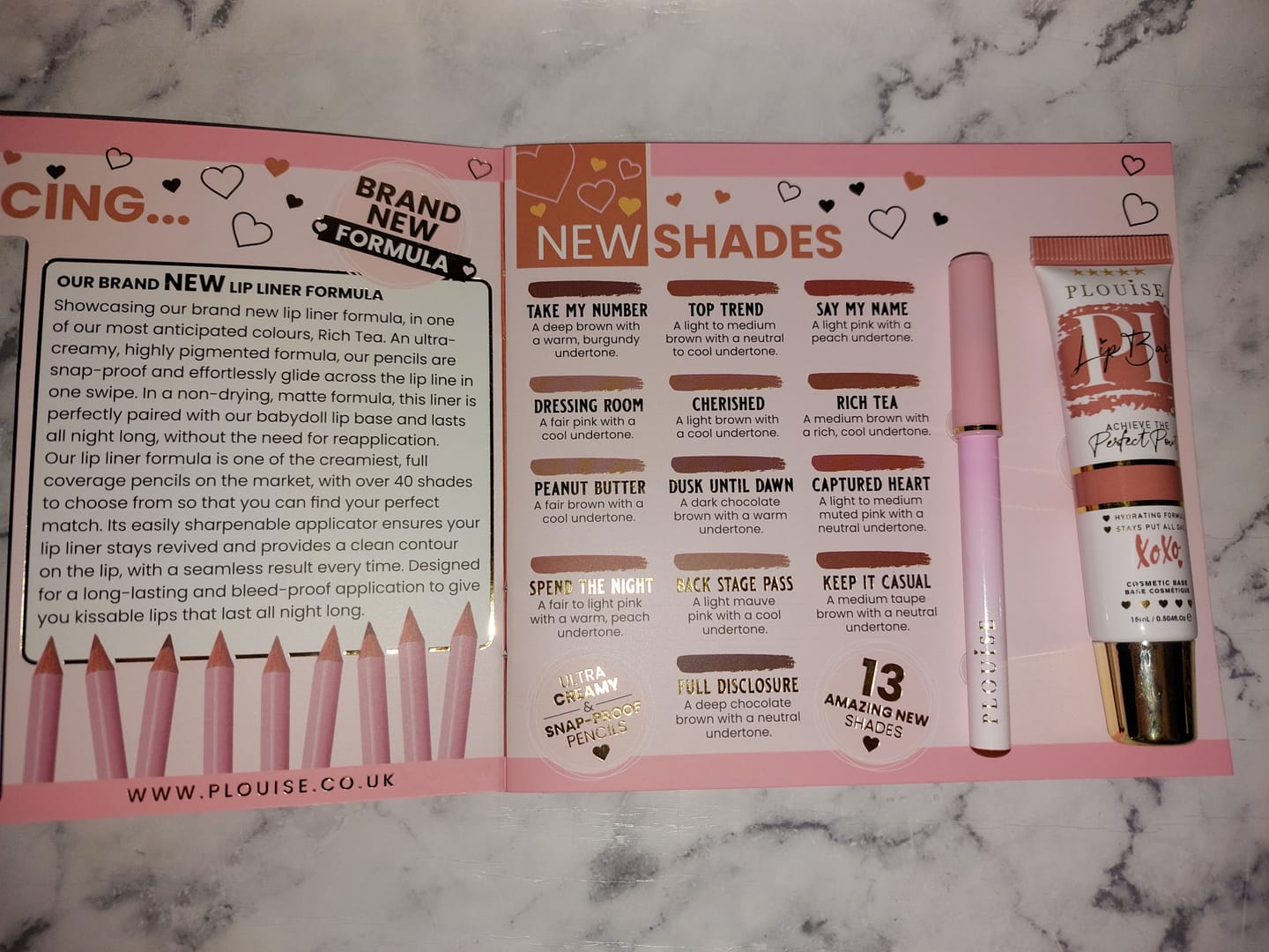 Customer photo review of P. Louise Lips That Last All Night Magazine Lip Duo - June Addition