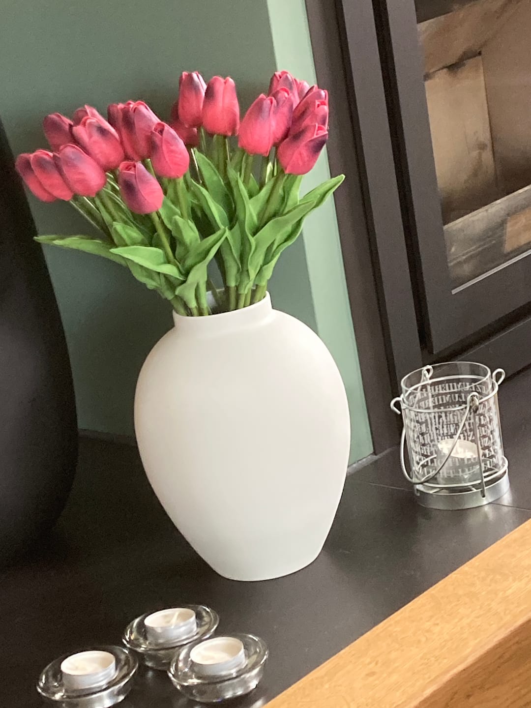 Customer photo review of Aura Vaas - Mat wit
