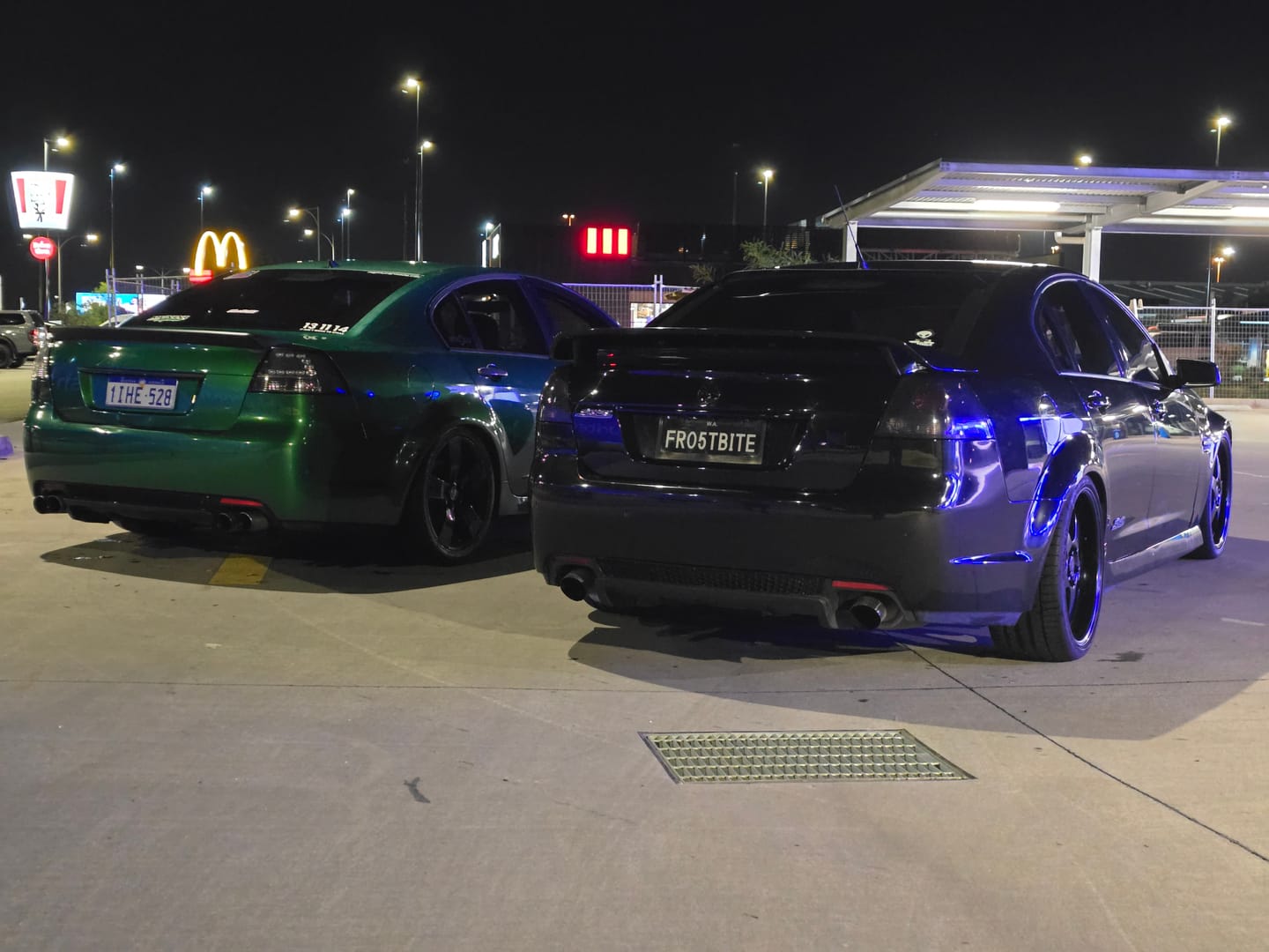 Customer photo review of Bolt-On Mufflers VE-VF