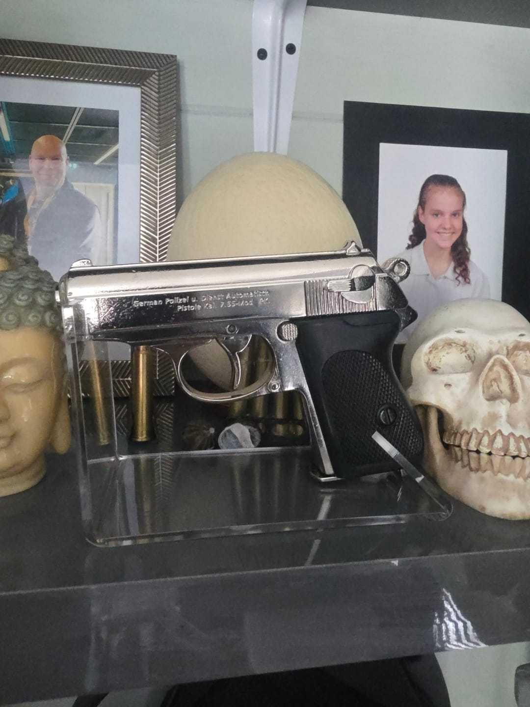 Customer photo review of JAMES BOND - Walther PPK in Nickel