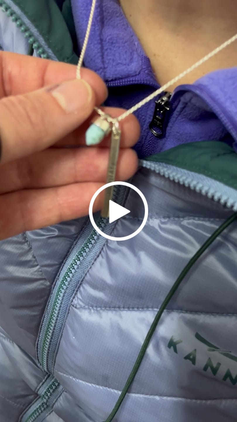 Customer video review of Colgante mini Lingote Personalizado