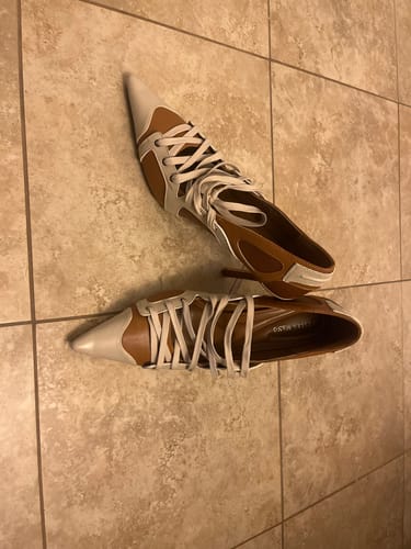 Customer photo review of FIRESTRING-BROWNMULTI STILETTO PUMP