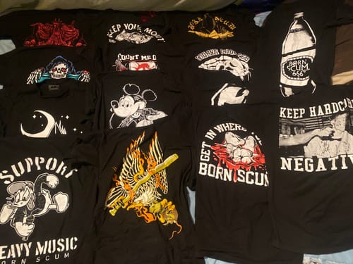 Customer photo review of STREET JUSTICE T-SHIRT