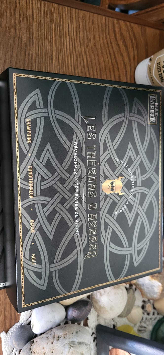 Customer photo review of Les trésors d’Asgard  | Coffret Complet Soin barbe 4-en-1