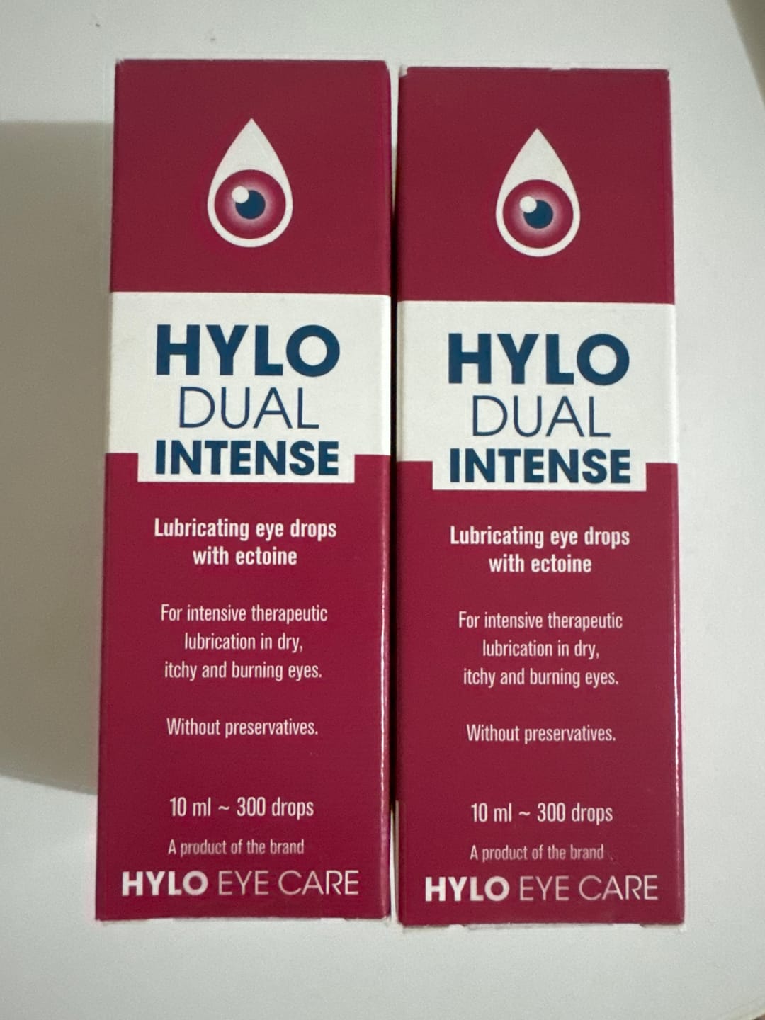 Customer photo review of HYLO Dual Intense 乾眼症強化滋潤眼藥水 10 ML